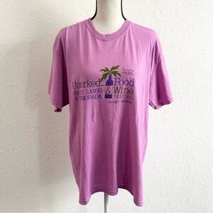 UNCORKED Key Largo & Islamorada Food & Wine Festival Shirt Cotton Casual Large